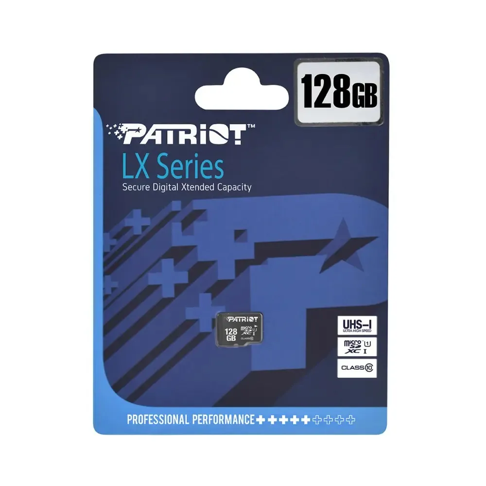 Карта пам`яті MicroSDXC 128GB UHS-I Class 10 Patriot LX (PSF128GMDC10) - мініатюра 4