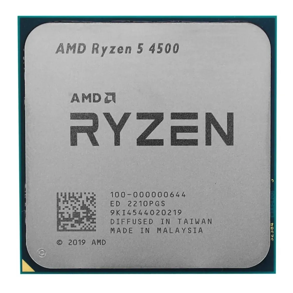 Процесор AMD Ryzen 5 4500 (3.6GHz 8MB 65W AM4) Tray (100-000000644) - мініатюра 2
