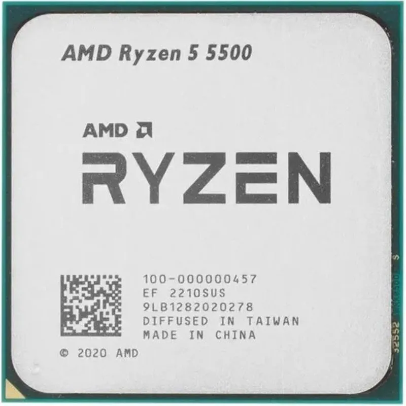 Процесор AMD Ryzen 5 5500 (3.6GHz 16MB 65W AM4) Tray (100-000000457) - мініатюра 4