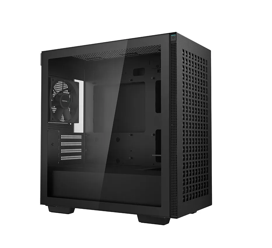 Корпус DeepCool CH370 Black (R-CH370-BKNAM1-G-1) без БЖ - мініатюра 2
