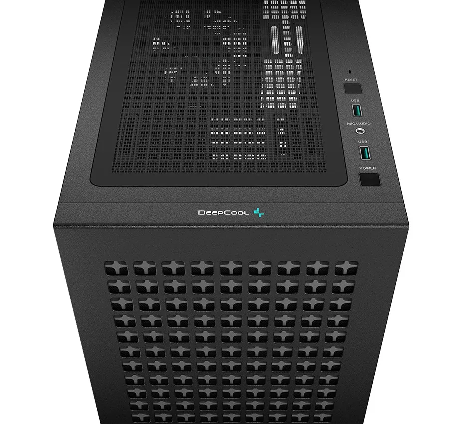 Корпус DeepCool CH370 Black (R-CH370-BKNAM1-G-1) без БЖ - мініатюра 8