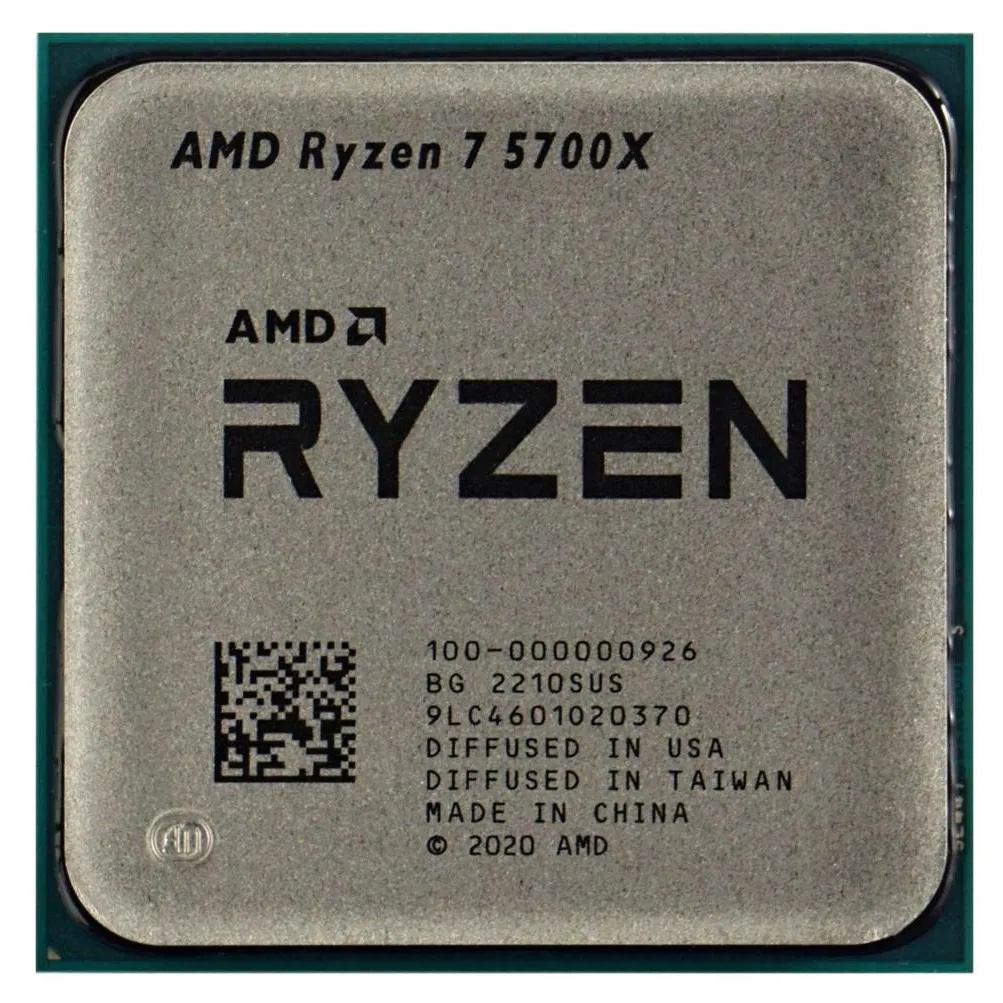Процесор AMD Ryzen 7 5700X (3.4GHz 32MB 65W AM4) Tray (100-000000926) - мініатюра 2