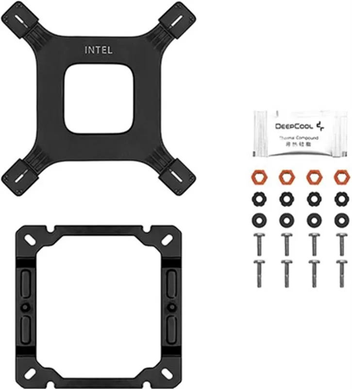 Кулер процесорний DeepCool AG400 BK ARGB (R-AG400-BKANMC-G-2) - мініатюра 4