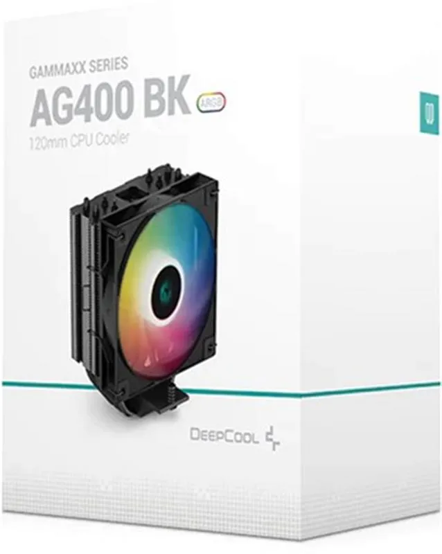 Кулер процесорний DeepCool AG400 BK ARGB (R-AG400-BKANMC-G-2) - мініатюра 5