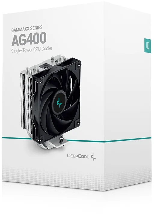Кулер процесорний DeepCool AG400 (R-AG400-BKNNMN-G-1) - мініатюра 9