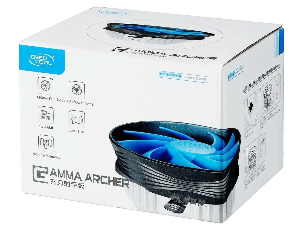 Кулер процесорний DeepCool Gamma Archer (DP-MCAL-GA) - мініатюра 6