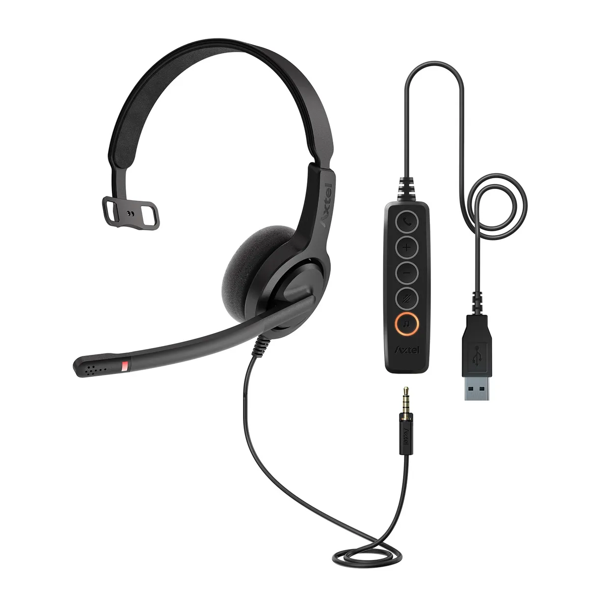 Гарнітура Axtel Voice UC 28-35 mono NC (AXH-V28-35UCM) - мініатюра 4