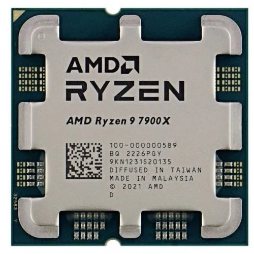 Процесор AMD Ryzen 9 7900X (4.7GHz 64MB 170W AM5) Box (100-100000589WOF) - мініатюра 2