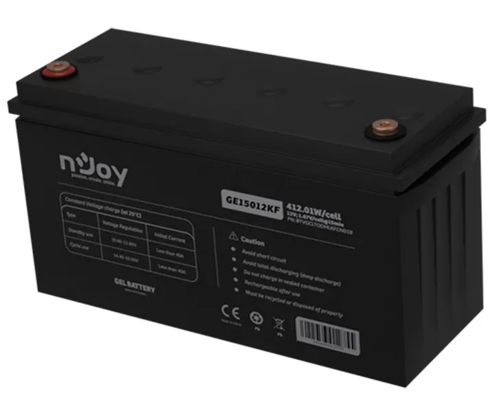 Акумуляторна батарея Njoy GE15012KF 12V 150AH (BTVGCLTODHLKFCN01B) GEL - мініатюра 4