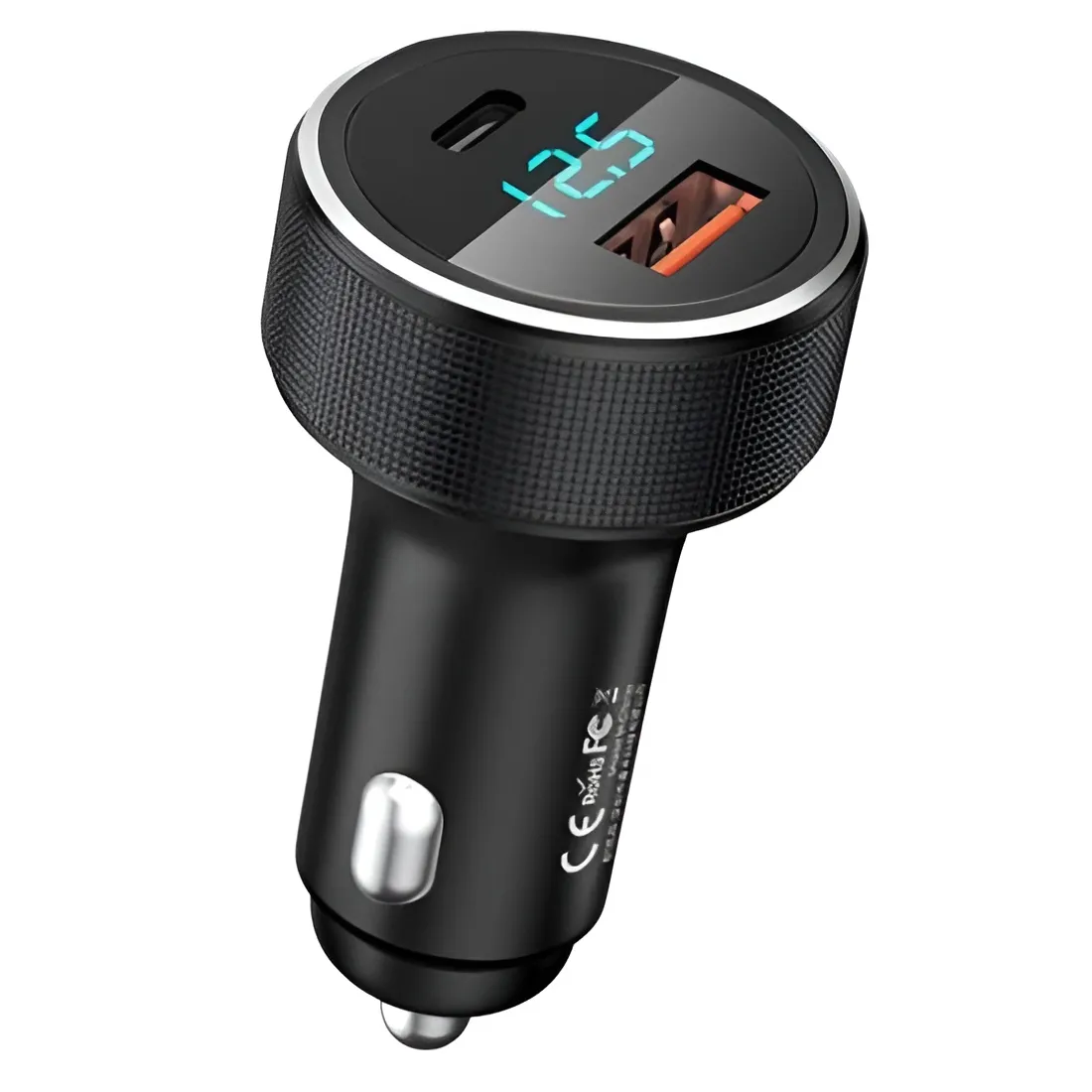 Автомобільний зарядний пристрій Remax RCC-215 Salo (2xUSB, 4.5A) Black (6972174159294) - мініатюра 2