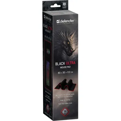 Килимок для мишки Defender Ultra Black (50561) - мініатюра 8