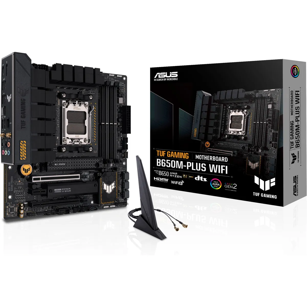 Материнська плата Asus TUF Gaming B650M-PLUS WiFi Socket AM5 - мініатюра 10