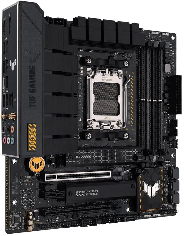 Материнська плата Asus TUF Gaming B650M-PLUS WiFi Socket AM5 - мініатюра 3