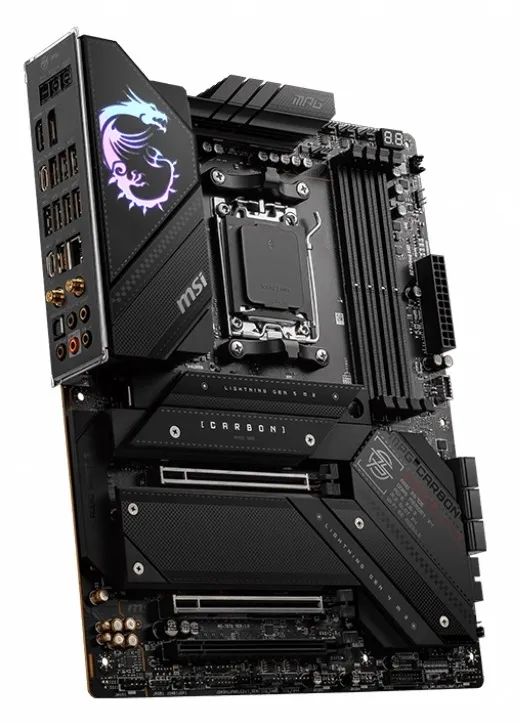 Материнська плата MSI MPG X670E Carbon WiFi Socket AM5 - мініатюра 3