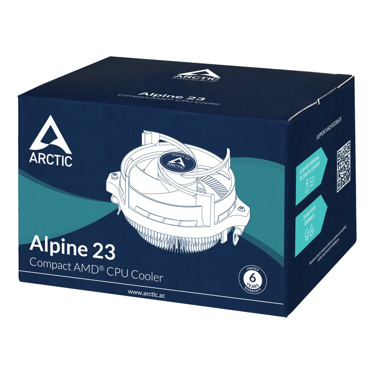 Кулер процесорний Arctic Alpine 23 (ACALP00035A) - мініатюра 7