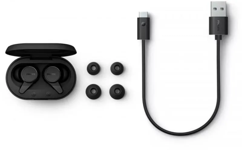 Bluetooth-гарнітура Philips TAT1207BK/00 Black - мініатюра 5