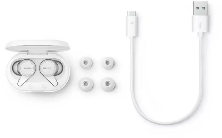 Bluetooth-гарнітура Philips TAT1207WT/00 White - мініатюра 4