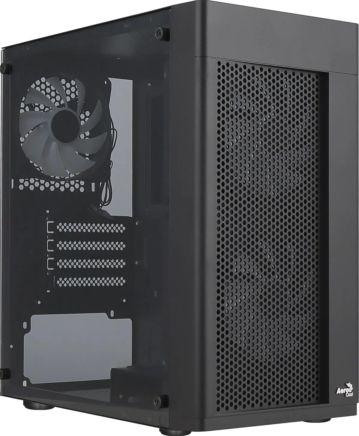 Корпус AeroCool Hexform-G-BK-v2 (ACCS-PV38033.11) Black без БЖ - мініатюра 2