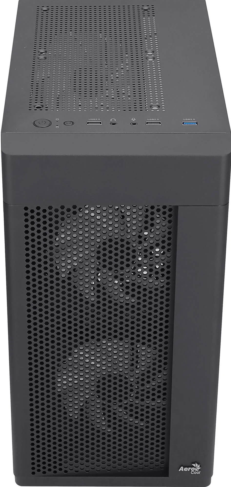Корпус AeroCool Hexform-G-BK-v2 (ACCS-PV38033.11) Black без БЖ - мініатюра 6