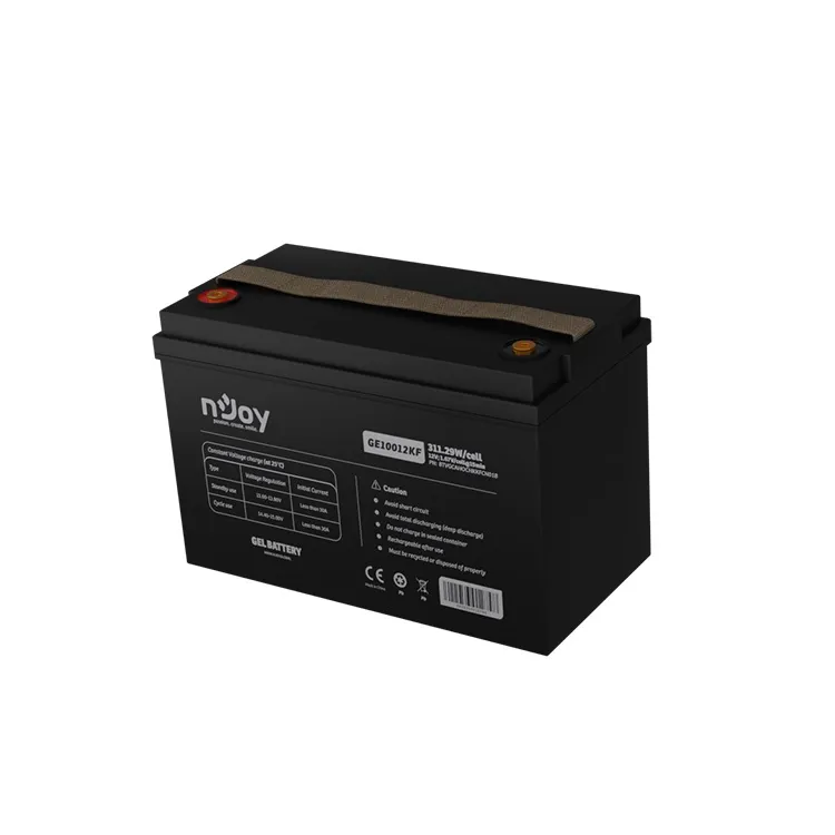 Акумуляторна батарея Njoy GE10012KF 12V 100AH (BTVGCAHOCHKKFCN01B) GEL - мініатюра 3