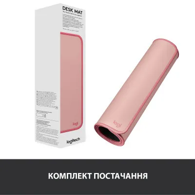 Килимок для мишки Logitech Desk Mat Studio Series Darker Rose (956-000053) - мініатюра 8