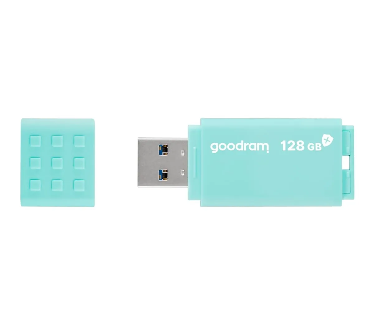 Флеш-накопичувач USB3.2 128GB Goodram UME3 Care Green (UME3-1280CRR11) - мініатюра 2