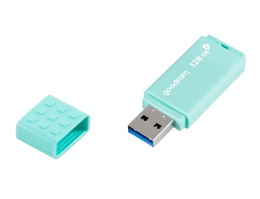 Флеш-накопичувач USB3.2 128GB Goodram UME3 Care Green (UME3-1280CRR11) - мініатюра 3