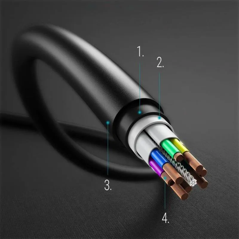 Кабель Choetech USB Type-C - USB Type-C (M/M), 3 м, Black (CC0004) - зображення 1