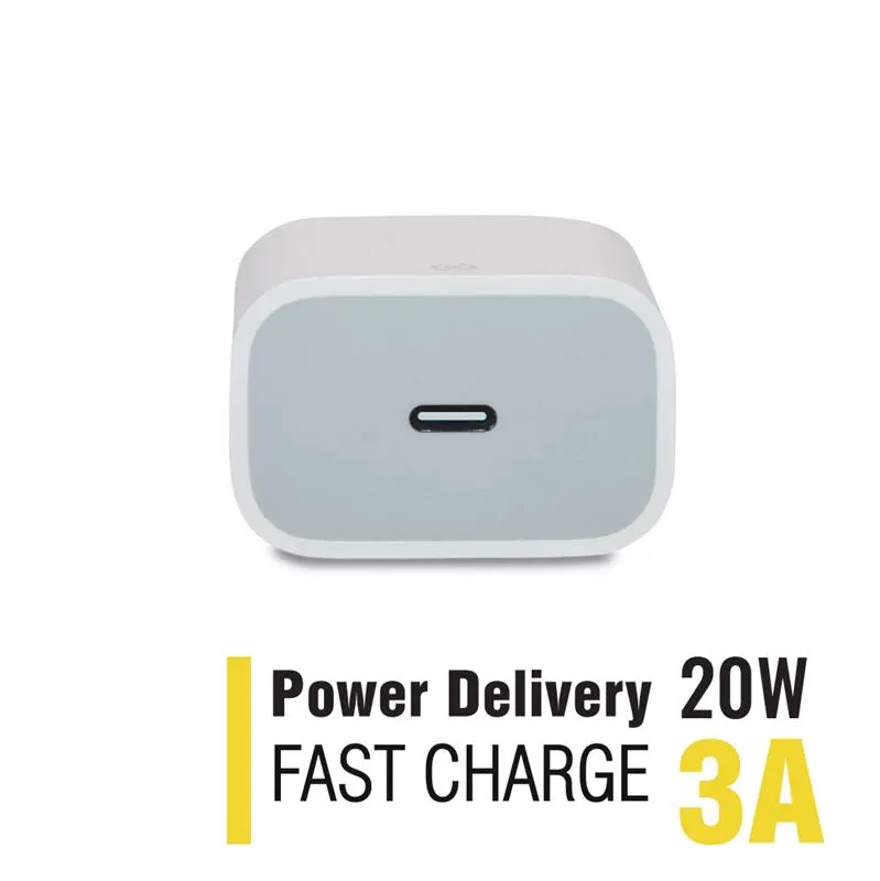 Мережевий зарядний пристрій Piko TC-PD201 (1USBx3A) White (1283126521447) - мініатюра 3