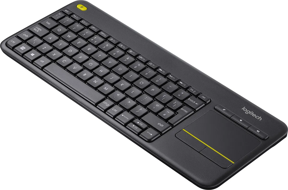 Клавіатура бездротова Logitech K400 Plus Black (920-007145) - мініатюра 2