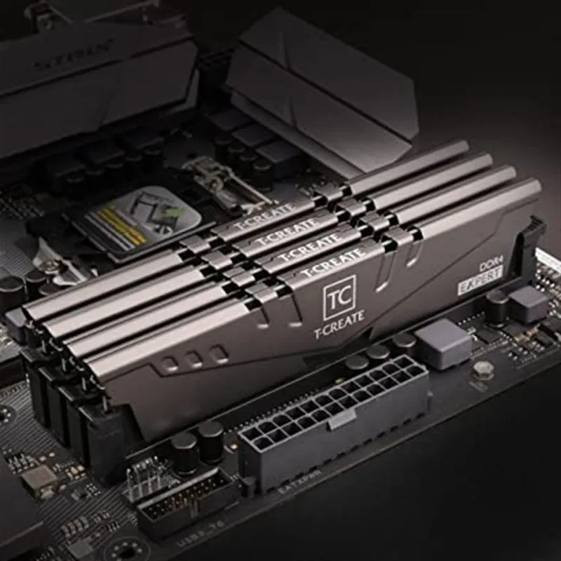 Модуль пам`яті DDR4 2x8GB/3200 Team T-Create Expert Gray (TTCED416G3200HC16FDC01) - мініатюра 5
