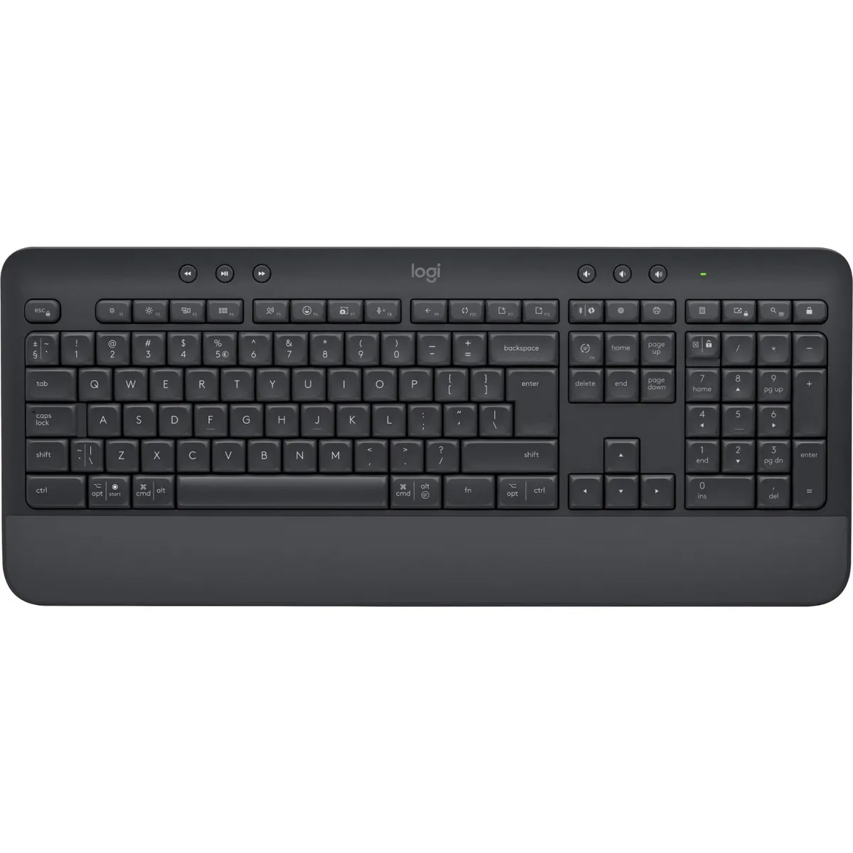 Клавiатура бездротова Logitech Signature K650 US Graphite USB (920-010945) - зображення 1