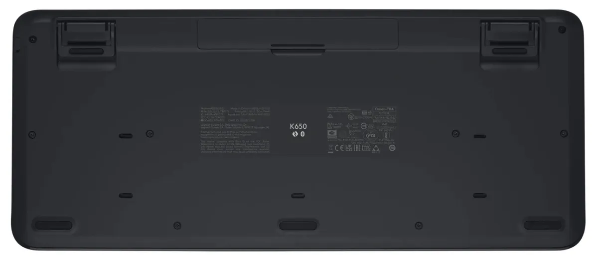 Клавiатура бездротова Logitech Signature K650 US Graphite USB (920-010945) - мініатюра 3