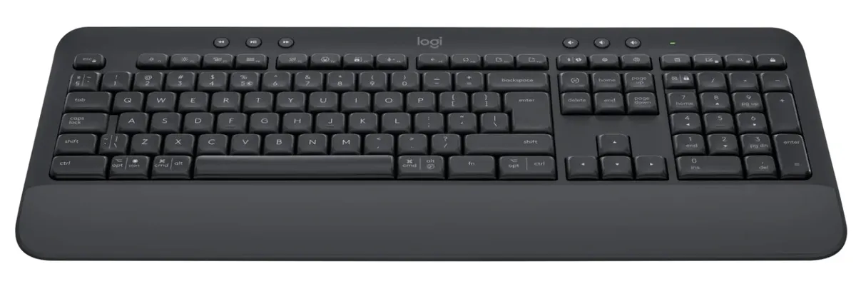 Клавiатура бездротова Logitech Signature K650 US Graphite USB (920-010945) - мініатюра 4