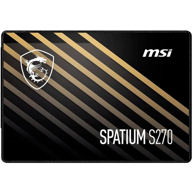 Накопичувач SSD  480GB MSI Spatium S270 2.5" SATAIII 3D TLC (S78-440E350-P83) - зображення 1