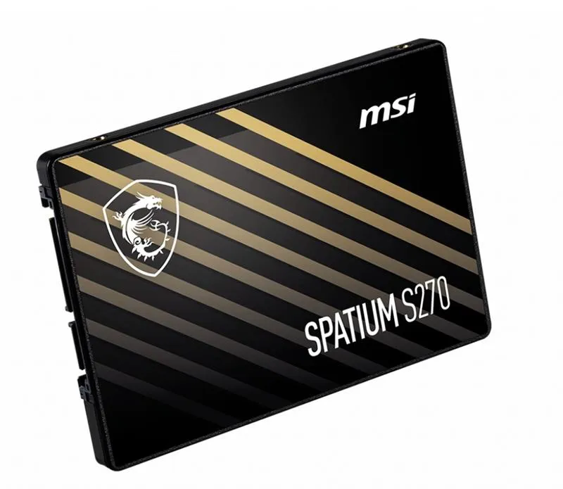 Накопичувач SSD  480GB MSI Spatium S270 2.5" SATAIII 3D TLC (S78-440E350-P83) - мініатюра 3