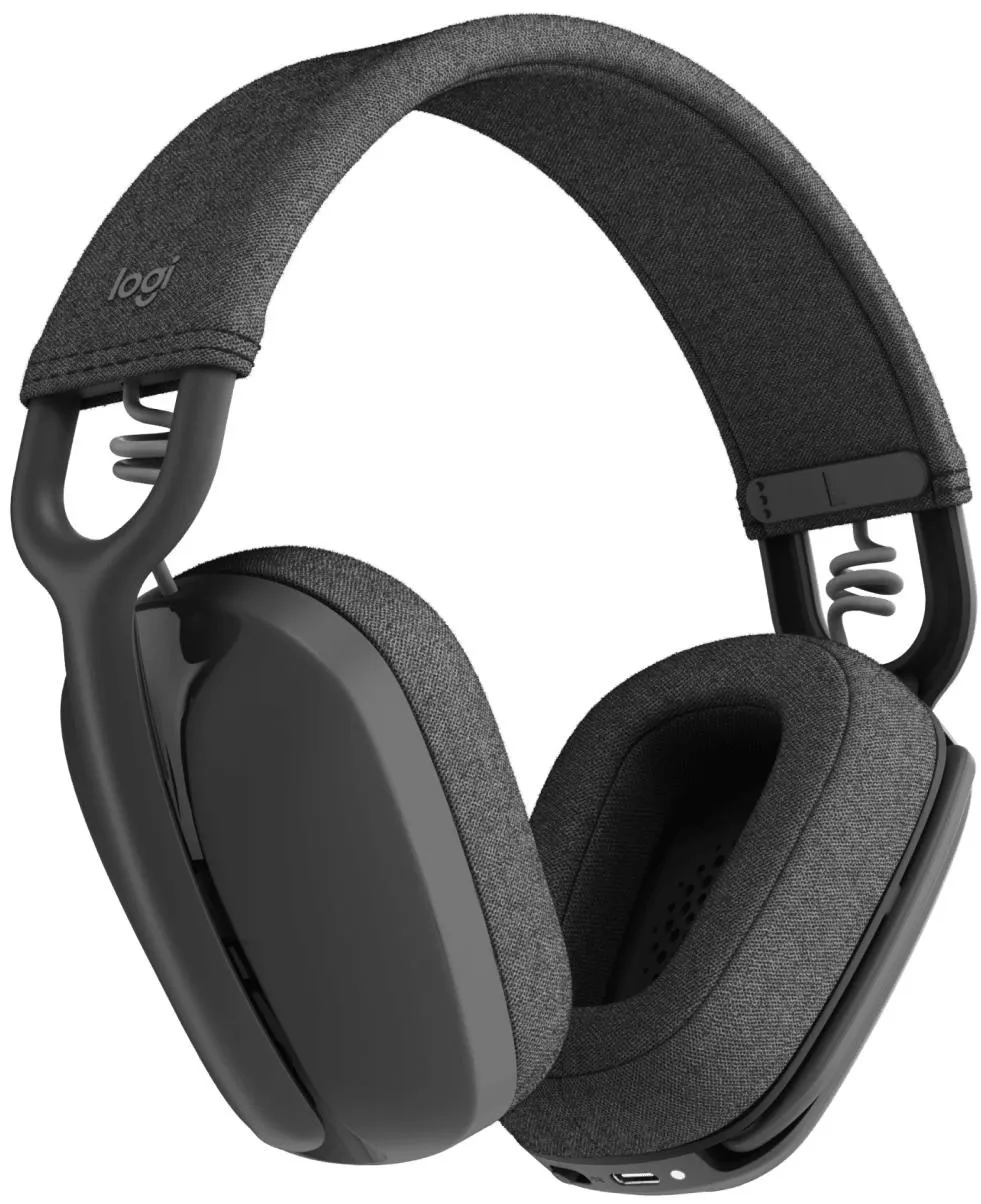 Bluetooth-гарнітура Logitech Zone Vibe 100 Wireless Graphite (981-001213) - мініатюра 4
