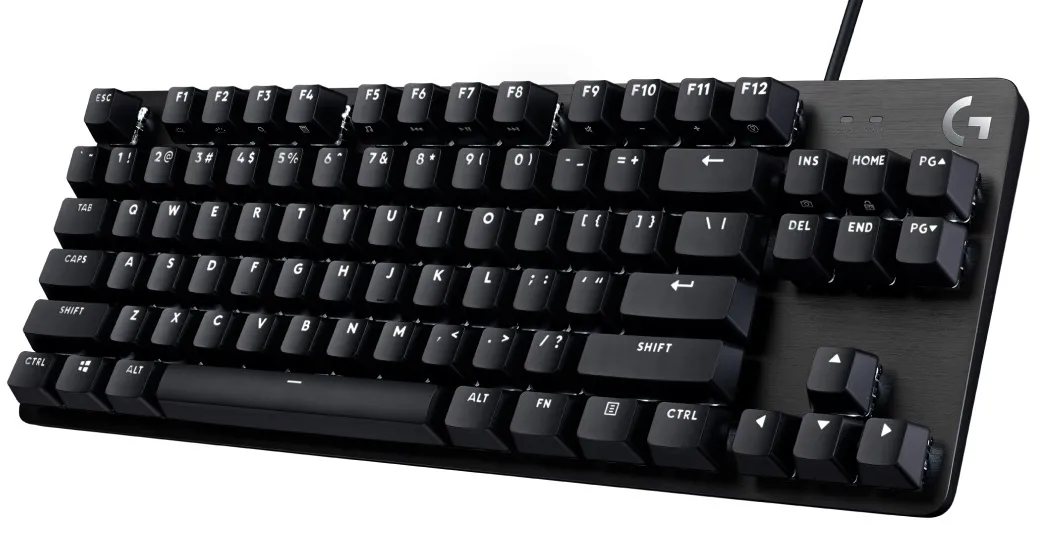 Клавiатура Logitech G413 TKL SE Corded Mechanical Gaming Keyboard Black (920-010446) - мініатюра 4