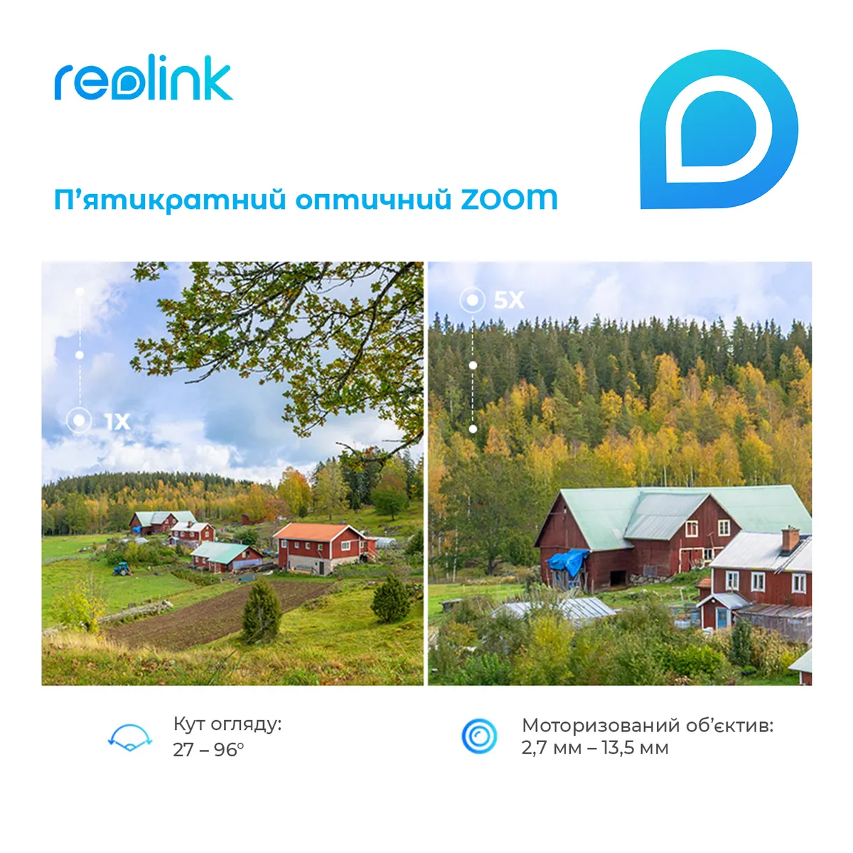 IP-камера Reolink RLC-523WA - мініатюра 7