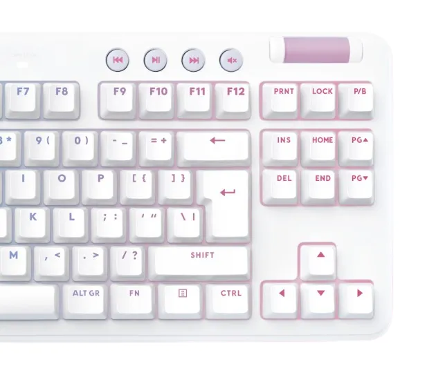 Клавіатура бездротова Logitech G715 Linear White (920-010692) - мініатюра 2