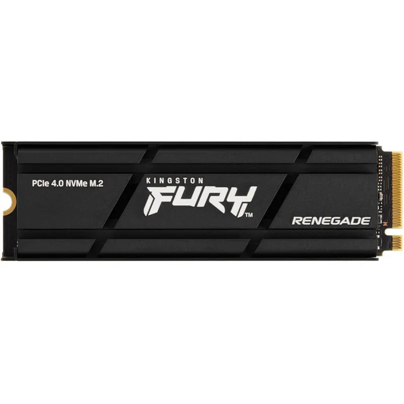 Накопичувач SSD 2TB Kingston Fury Renegade with Heatsink M.2 2280 PCIe 4.0 x4 NVMe 3D TLC (SFYRDK/2000G) - зображення 1