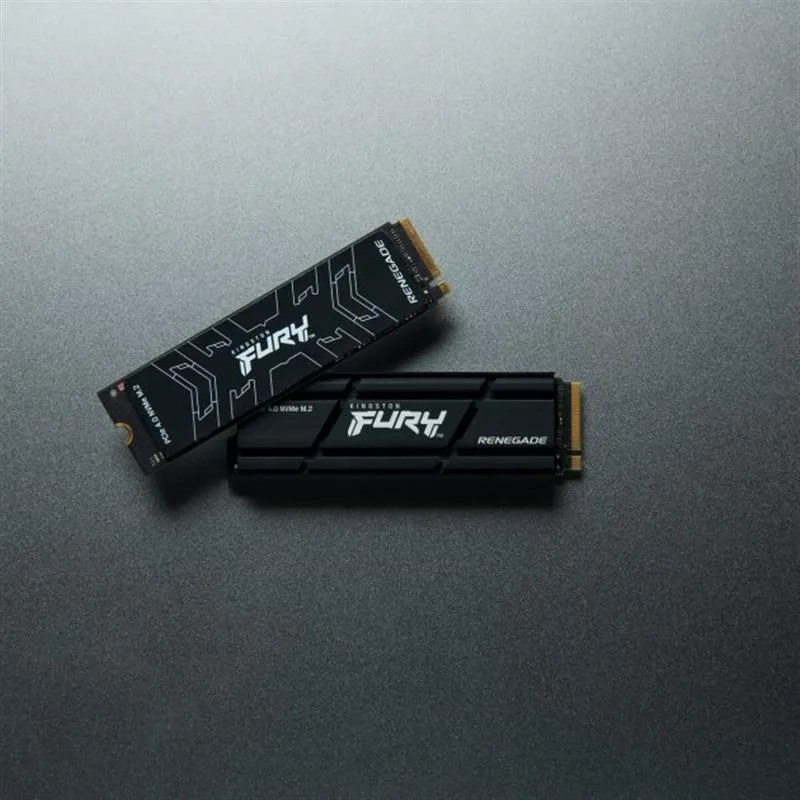 Накопичувач SSD 2TB Kingston Fury Renegade with Heatsink M.2 2280 PCIe 4.0 x4 NVMe 3D TLC (SFYRDK/2000G) - мініатюра 5