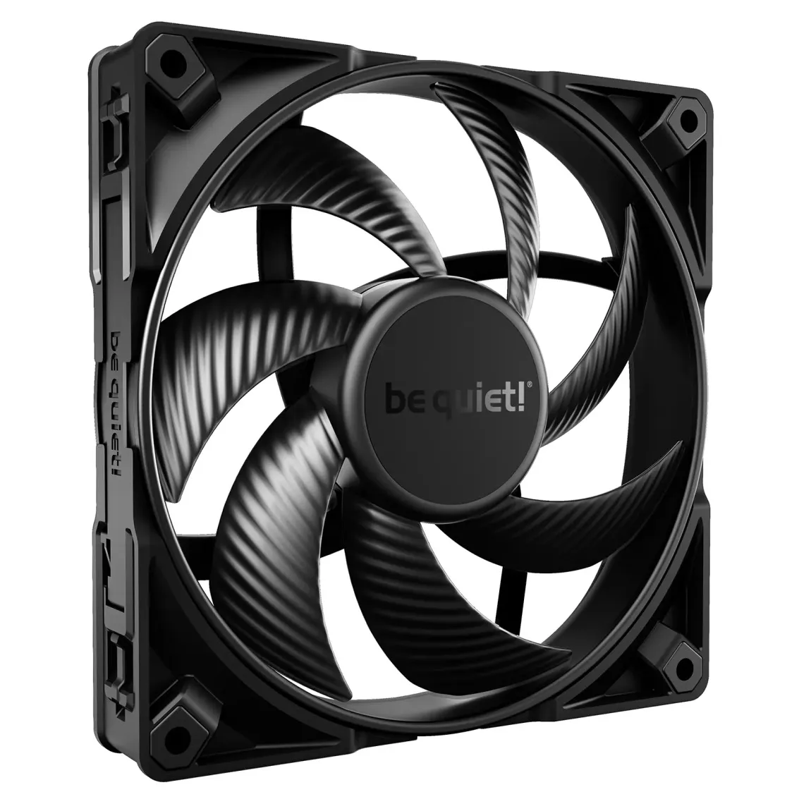 Вентилятор be quiet! Silent Wings Pro 4 140mm PWM (BL099), 140x140x25 мм, 4-pin, чорний - мініатюра 5