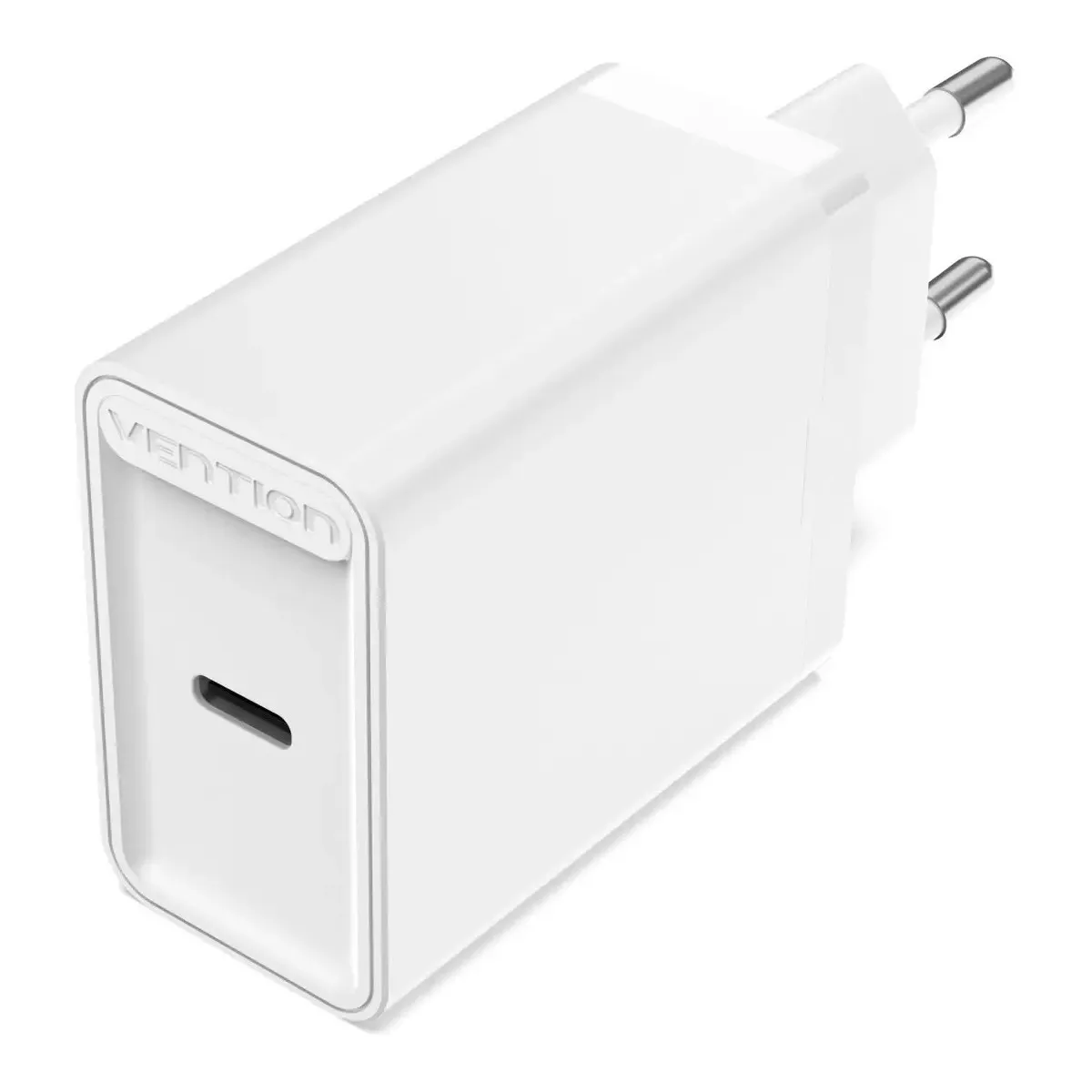 Мережевий зарядний пристрій Vention USB Type C + QC4.0 (20W) White (FADW0-EU) - зображення 1