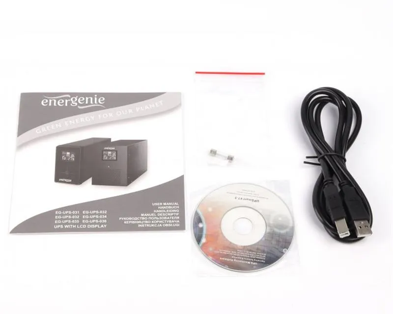 Джерело безперебійного живлення EnerGenie EG-UPS-035 2000VA - мініатюра 4