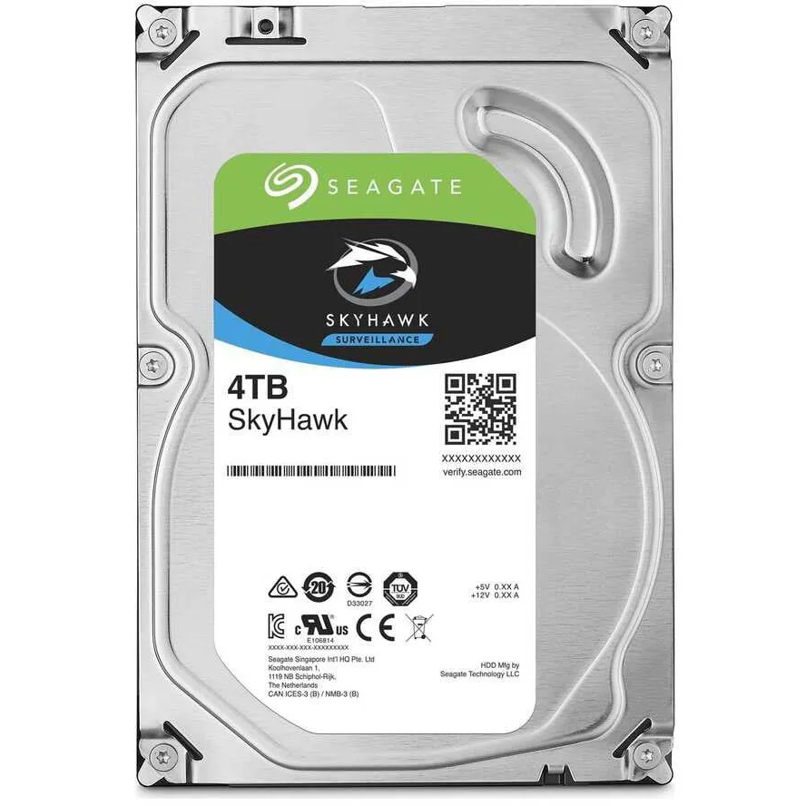 Накопичувач HDD SATA 4.0TB Seagate SkyHawk 256MB (ST4000VX016) - мініатюра 2