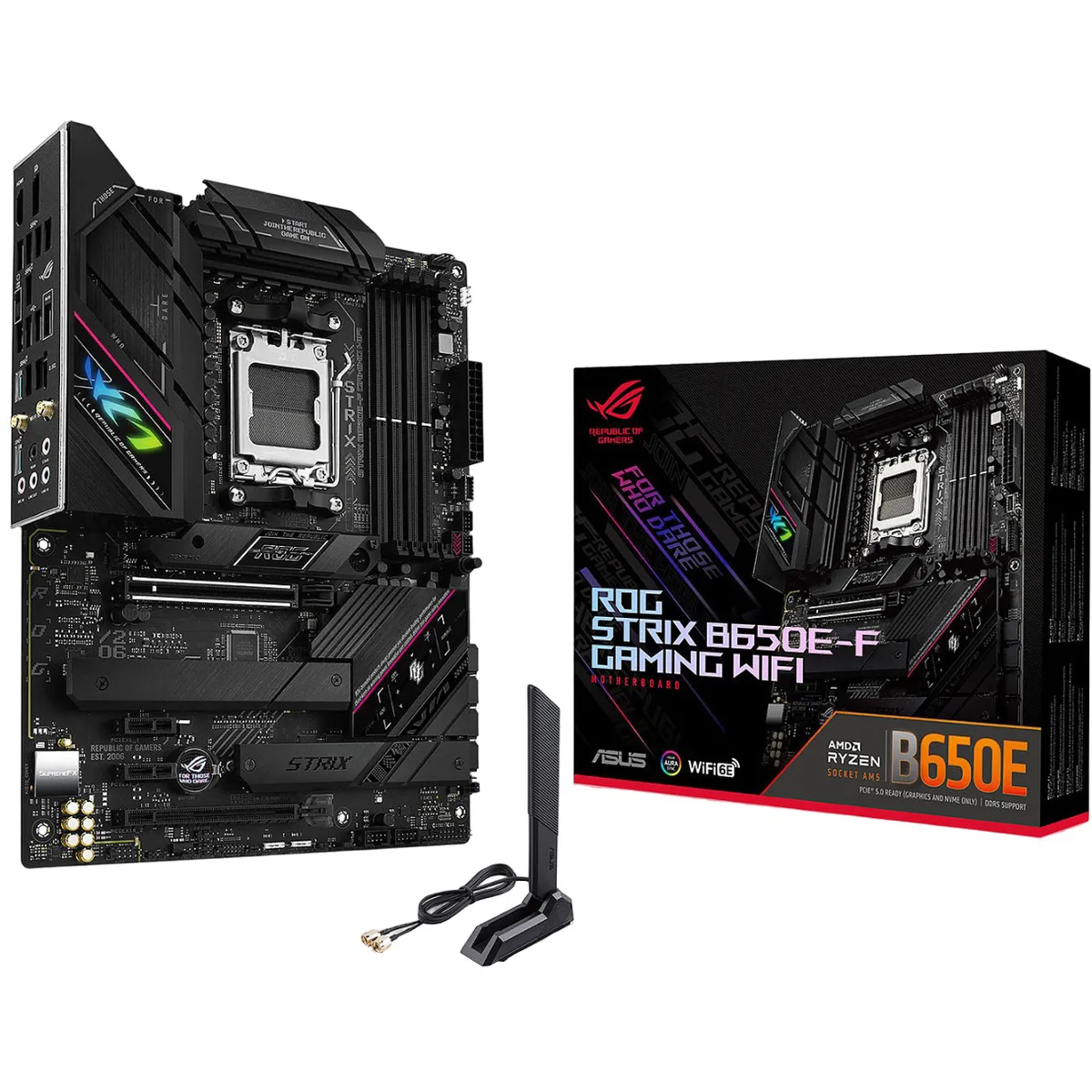 Материнська плата Asus ROG Strix B650E-F Gaming WiFi Socket AM5 - мініатюра 8