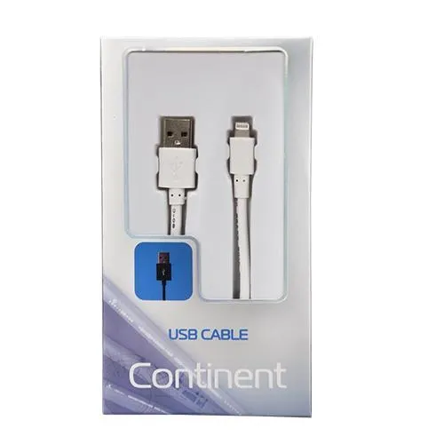Кабель Sumdex USB - Lighting (M/M), 1.5 м, White (DCI-2150WT)_OEM - мініатюра 2