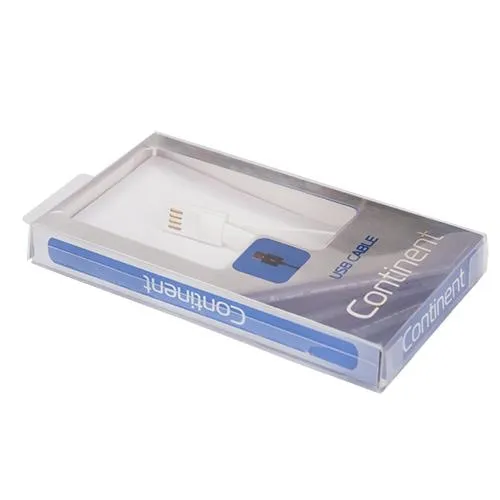 Кабель Sumdex USB - micro USB V 2.0 (M/M), з магнітом, 0.21 м, White (DCU-1022WT)_OEM - мініатюра 2