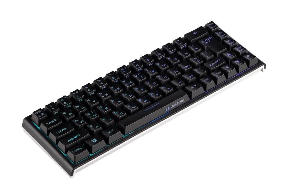 Клавіатура 2E Gaming KG350UBK RGB Ukr Black (2E-KG350UBK) - мініатюра 2